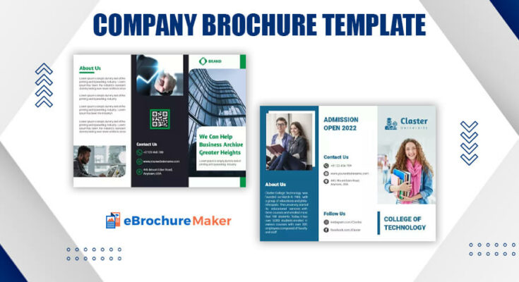 company brochure templates
