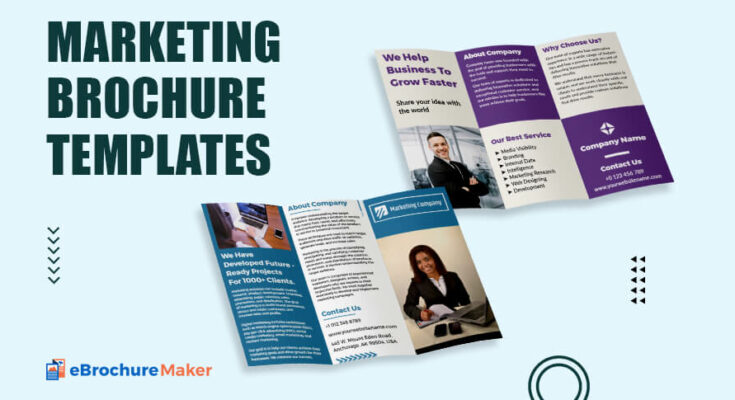 marketing brochure template