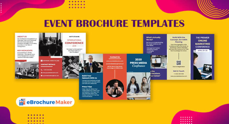 event brochure templates