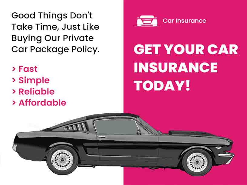 Reliable & Affordable Car Insurance Brochure Template