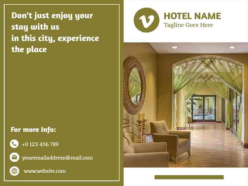 Luxury City Hotel Brochure Template