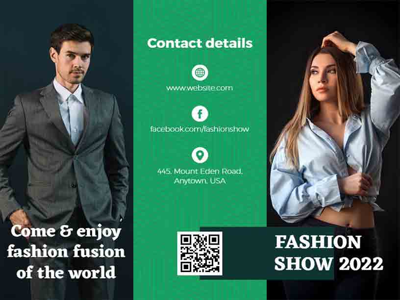 World Fusion Fashion Brochure Template