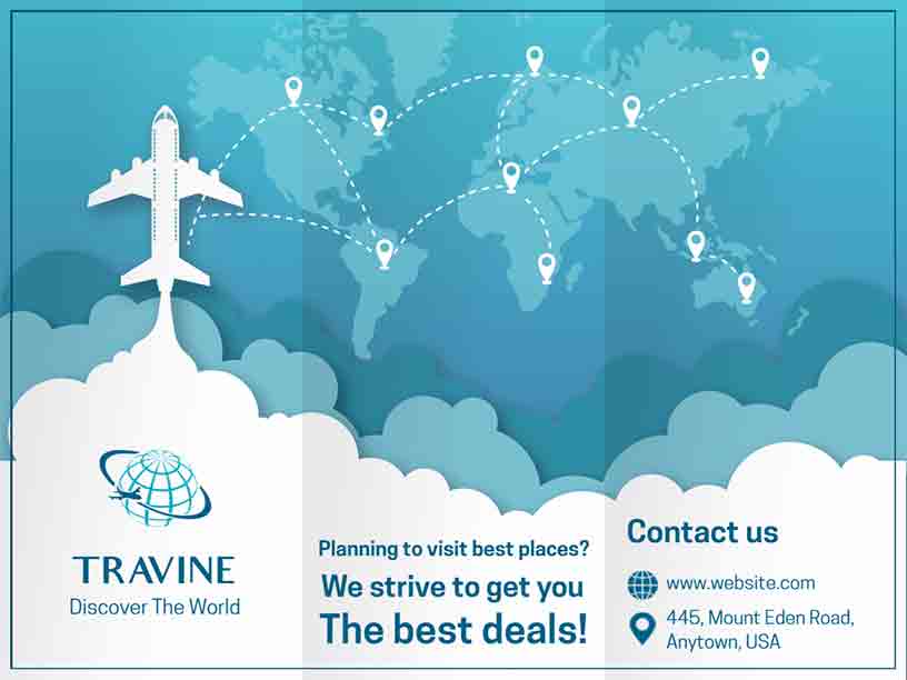 Travine Travel Brochure Template