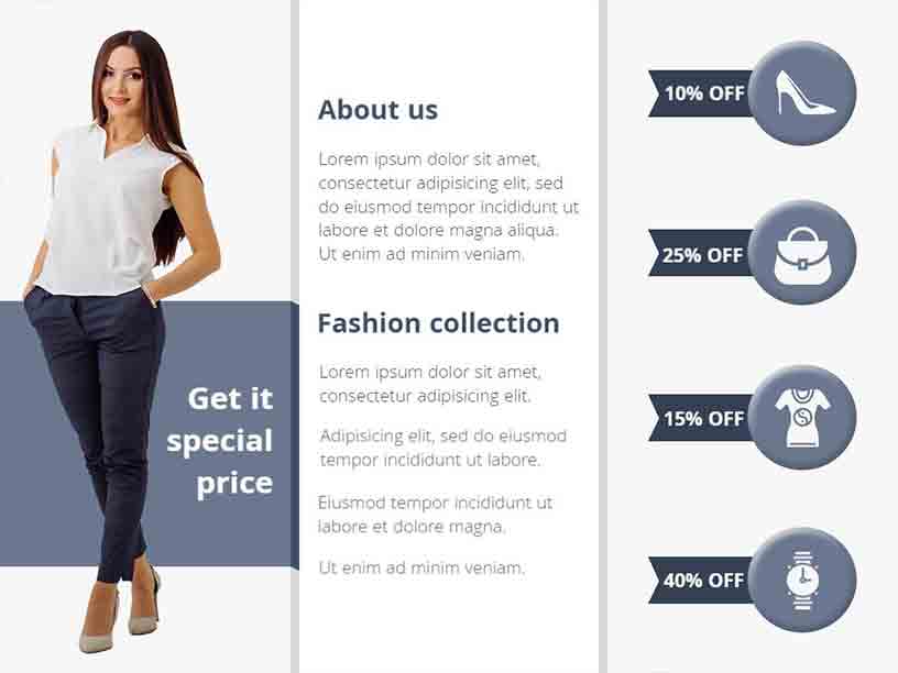 Special Offer Fashion Brochure Template