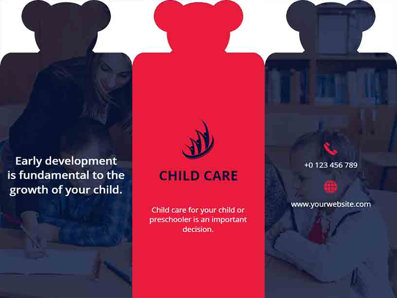 Creative Child Care Medical Brochure Template